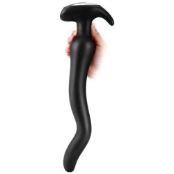 DarkSil Plug long Noth Curve S 25 x 4 cm Noir